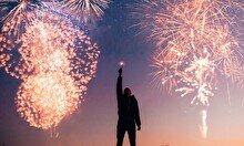 Новогодняя ночь на Кок-тобе