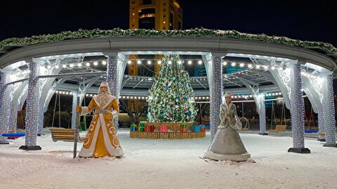 Где сделать новогодние фотографии в Астане