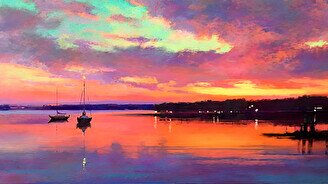 Мастер-класс «Море маслом»