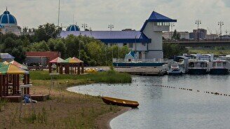 Городской пляж в Центральном парке