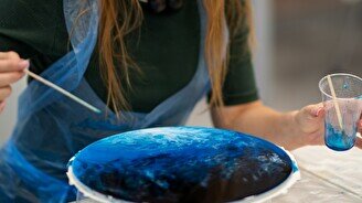 Мастер-класс «Панно Resin art»