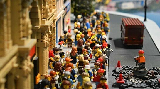 Выставка музея Лего World of Brick